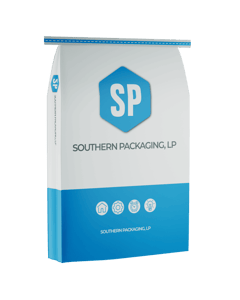 Sewn open mouth bag for feed, grain and pet food