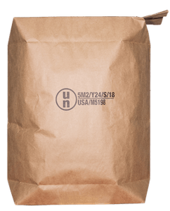 Pasted valve multi-wall kraft paper bag, PVSE style