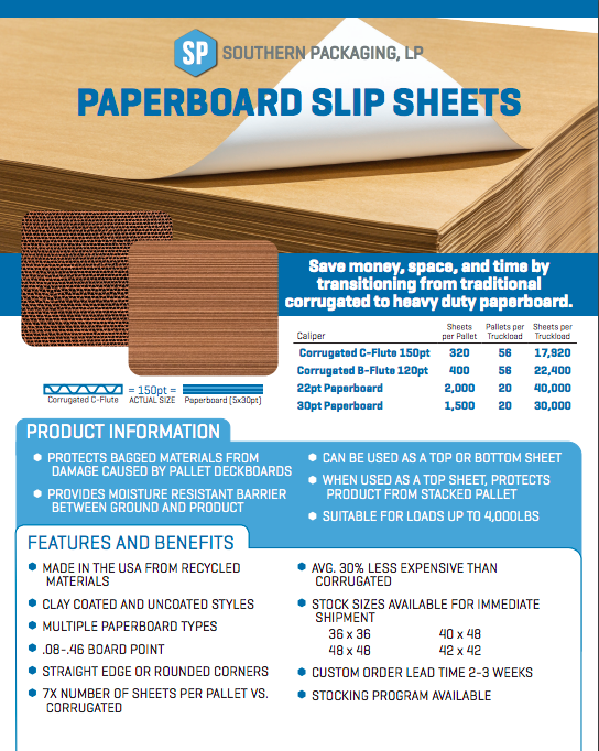 PDF - Paperboard Slip Sheets